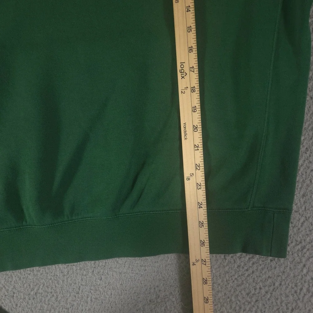 Nike Hoodie Mens L Green Club Fleece Pullover NDSU Bison NCAA Graphic Sweatshirt